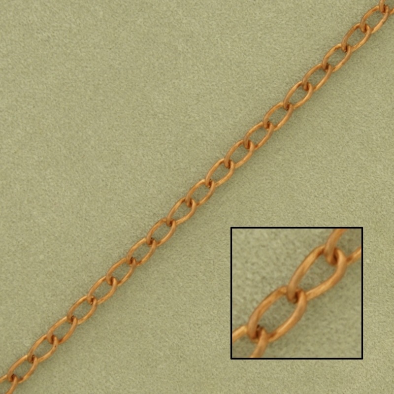 [512630000] Chaîne en fer gourmette largeur 3mm