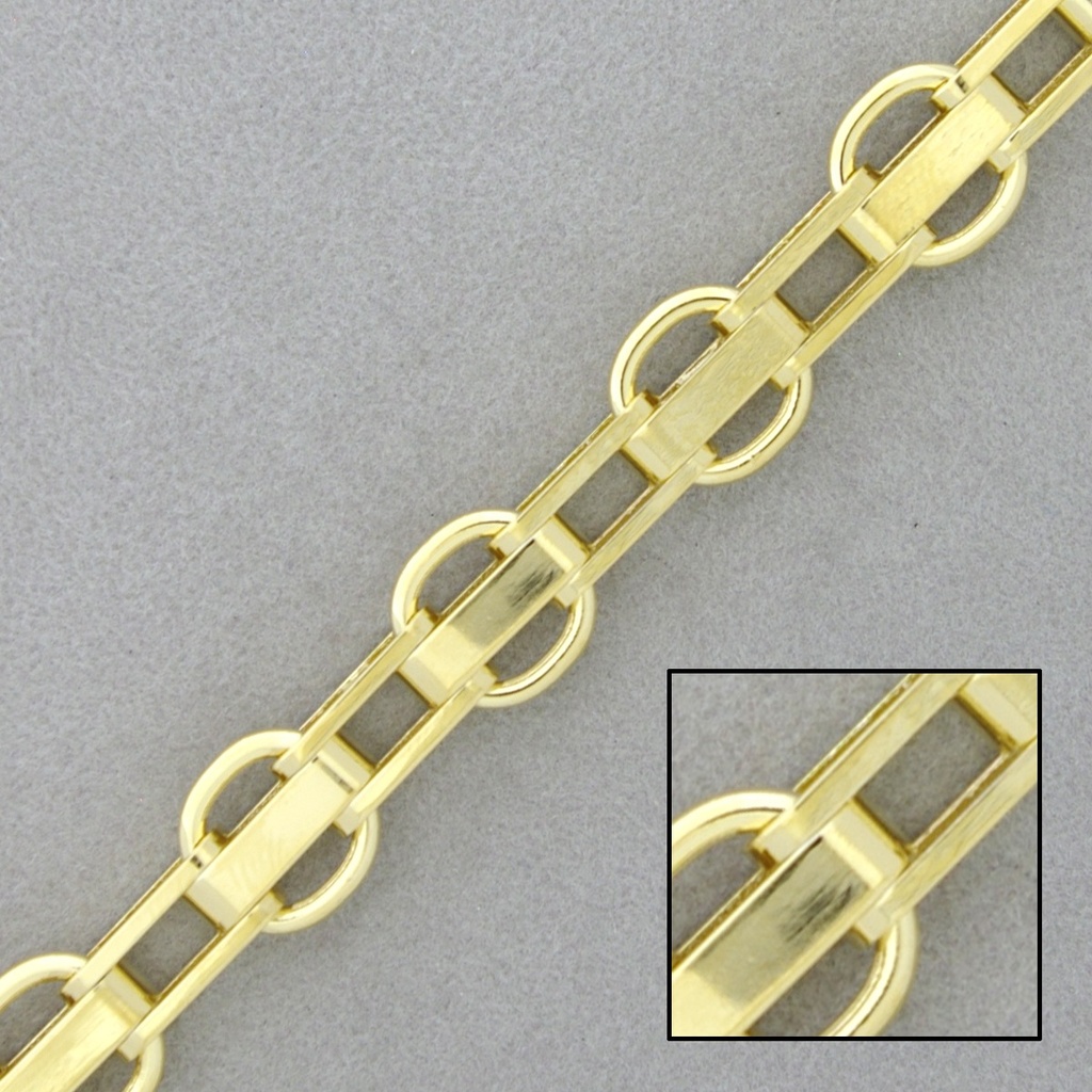 [524410000] Chaîne en laiton largeur 10mm