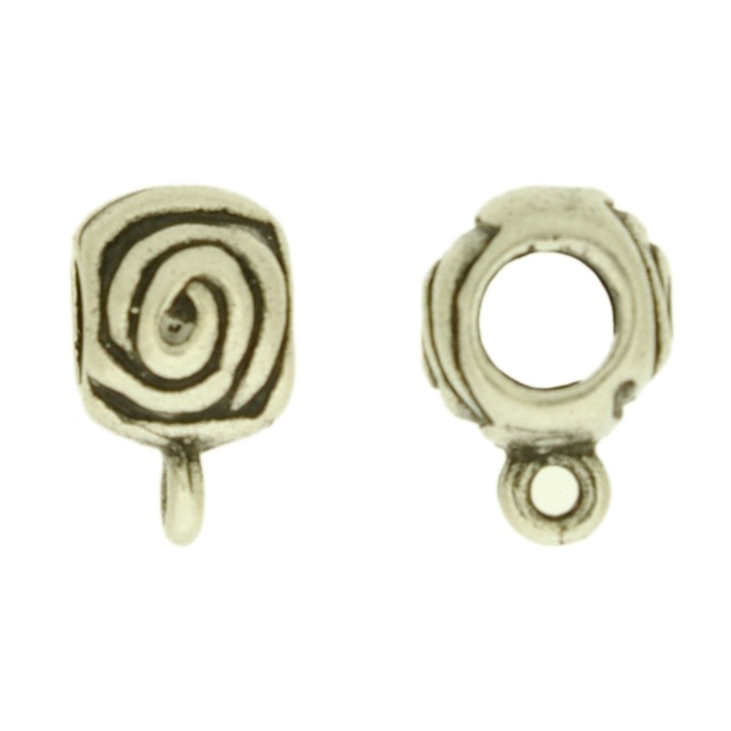 [120310000] Intercalaire 13x8mm 1 anneau. Trou Ø 4mm
