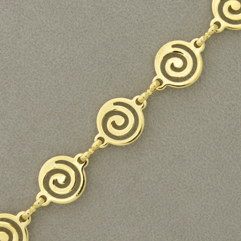 [923121000] Chaîne en laiton spirale largeur 10mm.
