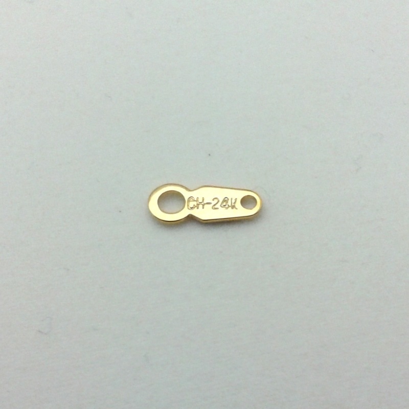 [912480000] End plate 4x10mm engraved "CH-24K"