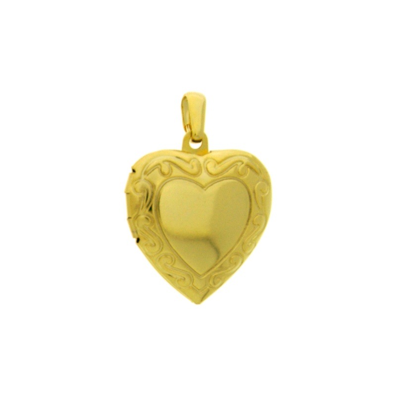 [116530000] Heart box pendant 30x20mm