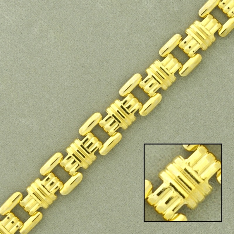 [524770000] Chaîne en laiton cartier largeur 8mm