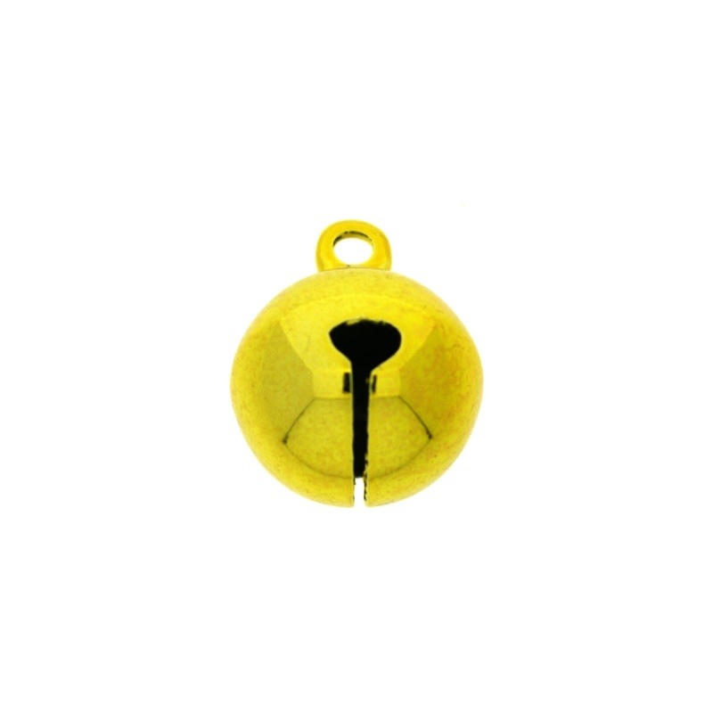 [123331400] Grelot Ø 14mm couleur jaune nickel free