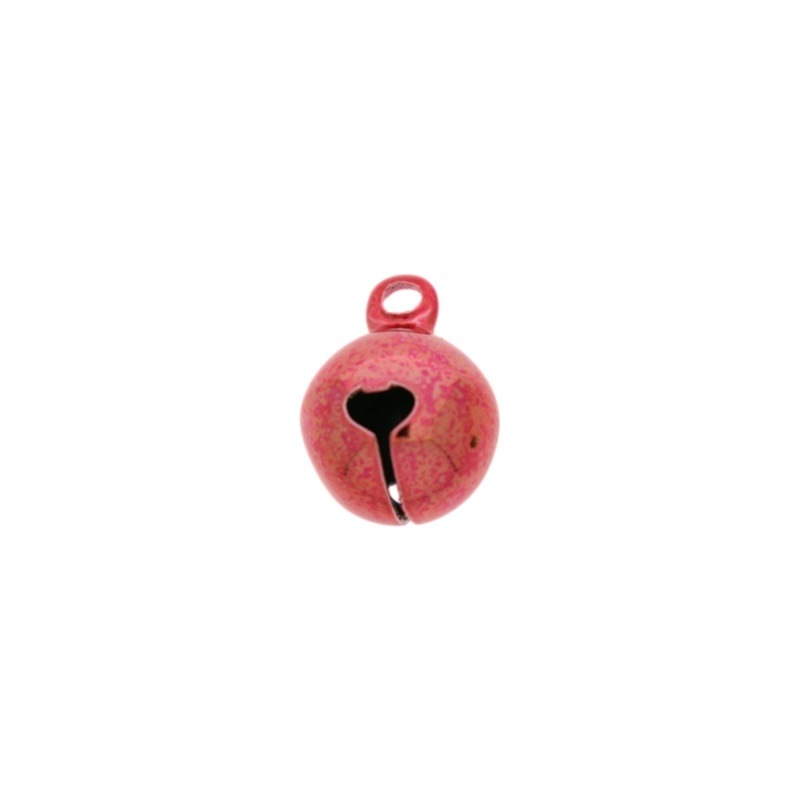 [123341000] Jingle bell Ø 10mm red colour nickel free