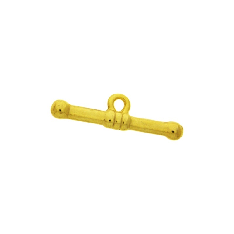 Stick end 28,6x4,5mm with closed jump ring