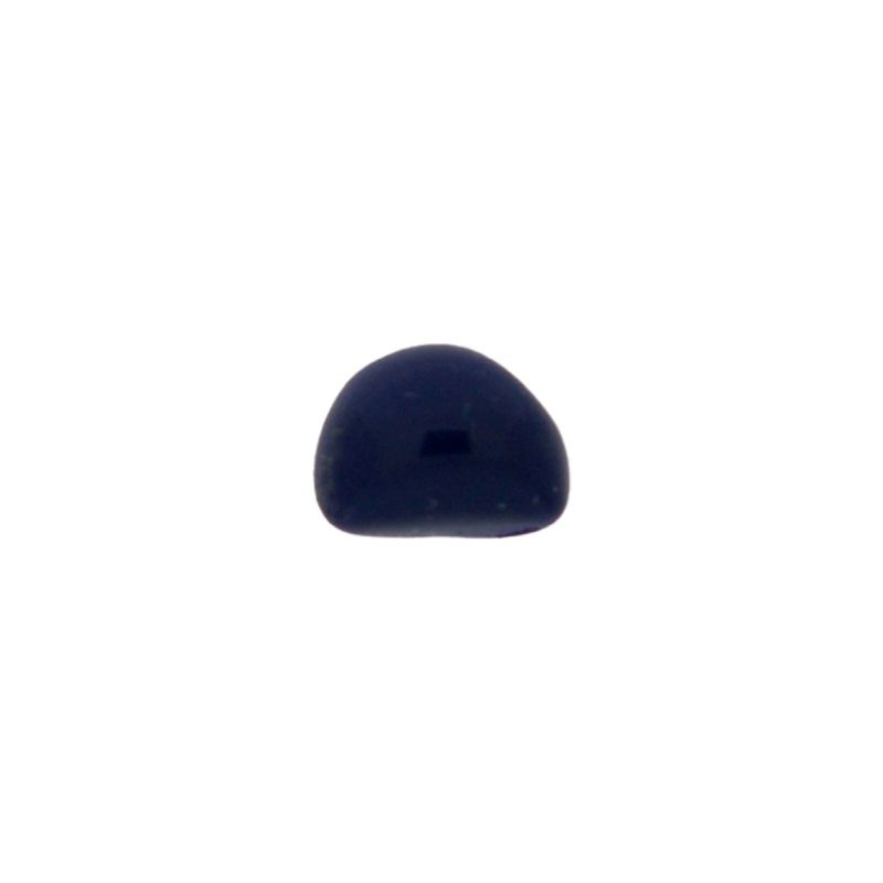 [750670300] Stone half moon cabochon 6x8mm flat base lapis lazuli colour