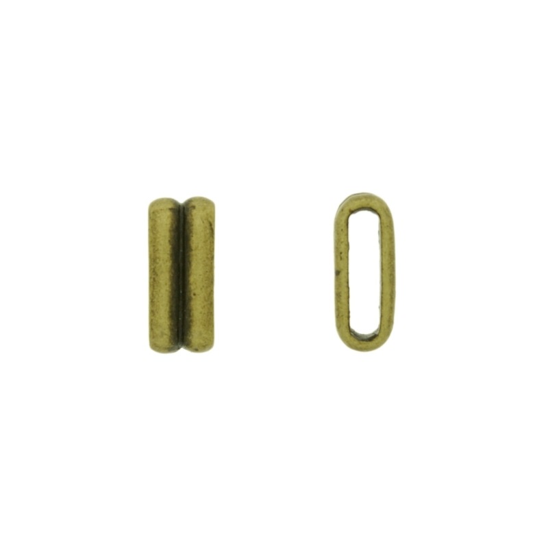 [120170000] Slider bead 6x15mm. Hole 2x10mm