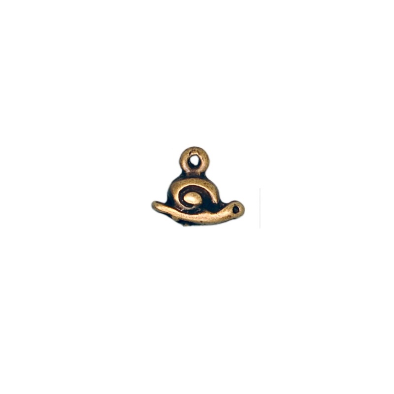 [116250000] Pendentif escargot 9x11mm