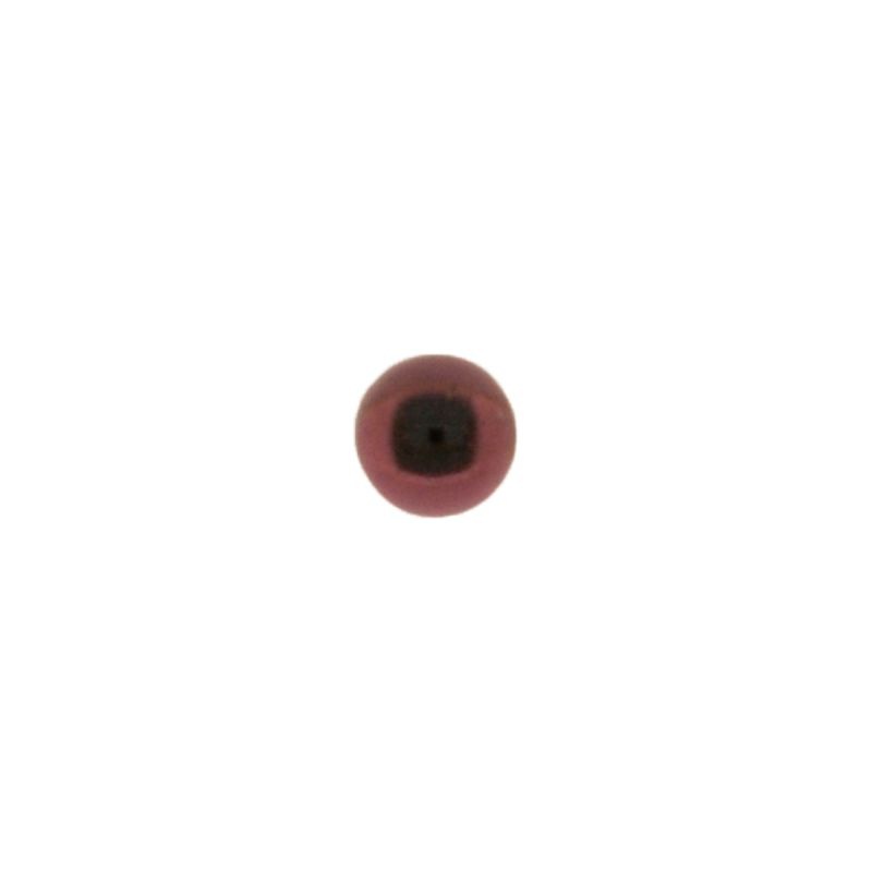 [750121000] Cabochon stone Ø5mm flat base amethyst colour