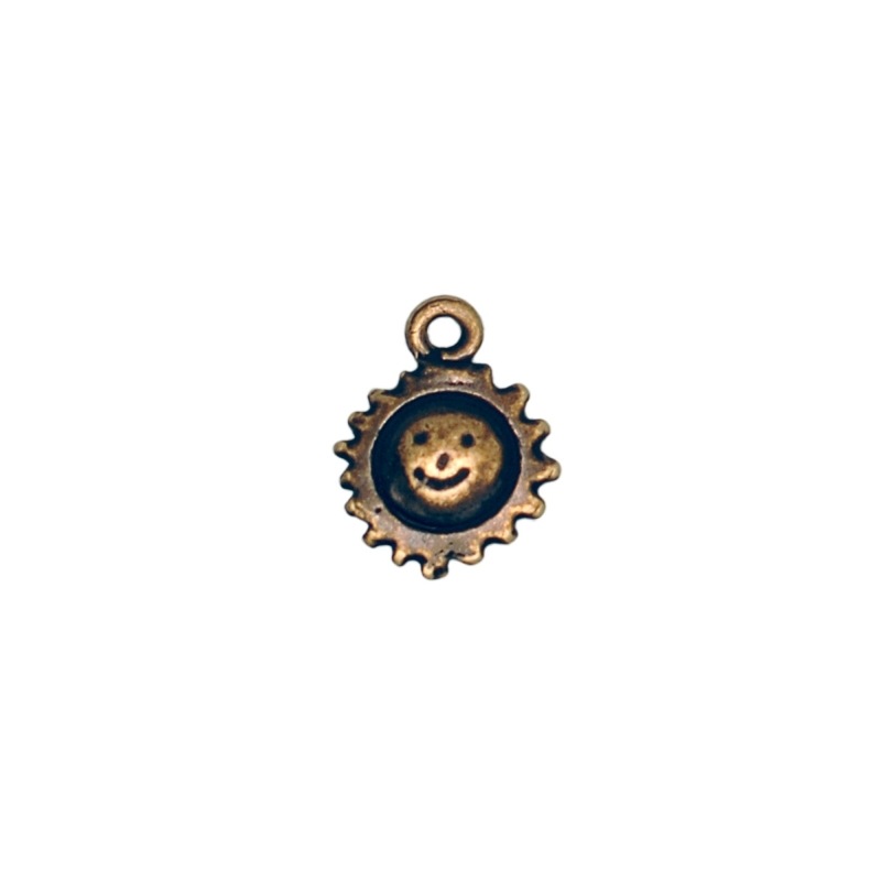 Pendentif soleil 14x10mm