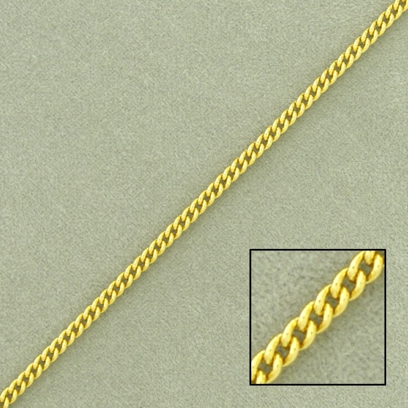 [521570000] Chaîne en laiton gourmette largeur 1,7mm