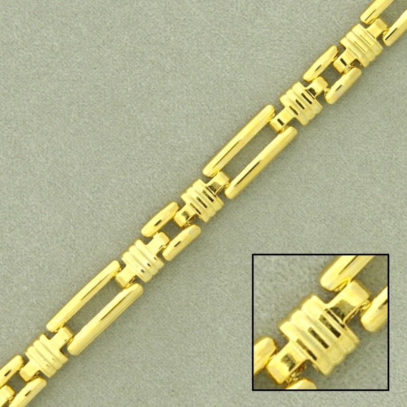 [524700000] Cadena de latón cartier ancho 5,4mm