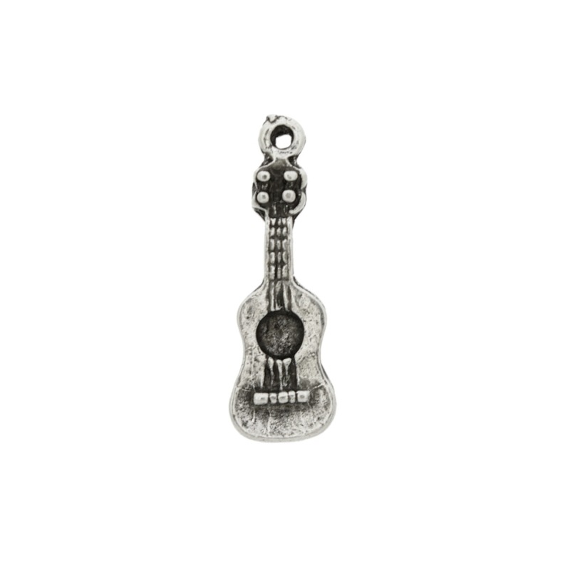 [129260000] Guitar pendant 28x10mm