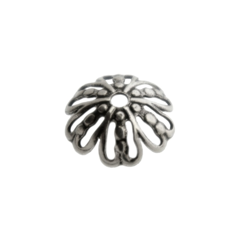 [121860000] 14mm Filigree cup.  Hole Ø 2mm