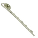 Pasador pelo 55x2mm con adorno Ø9mm y simil PP12