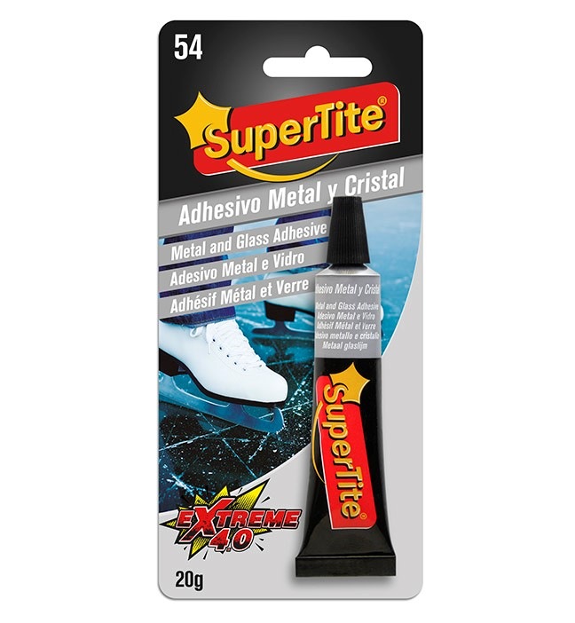 [760362000] Pegamento metal y cristal Supertite 20g