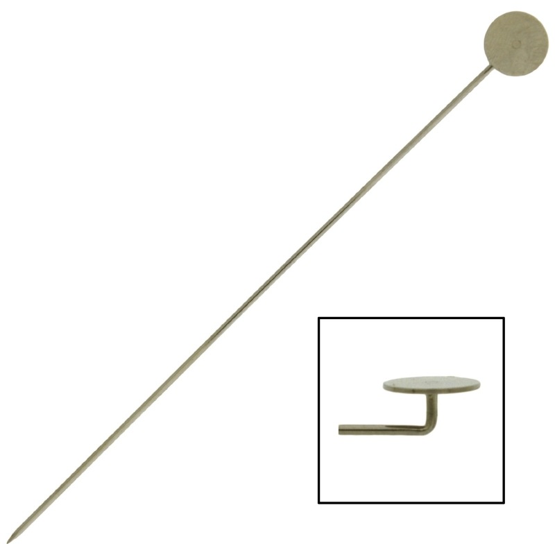 [110871000] Épingle 100mm x diam.1mm avec disque diam.9mm