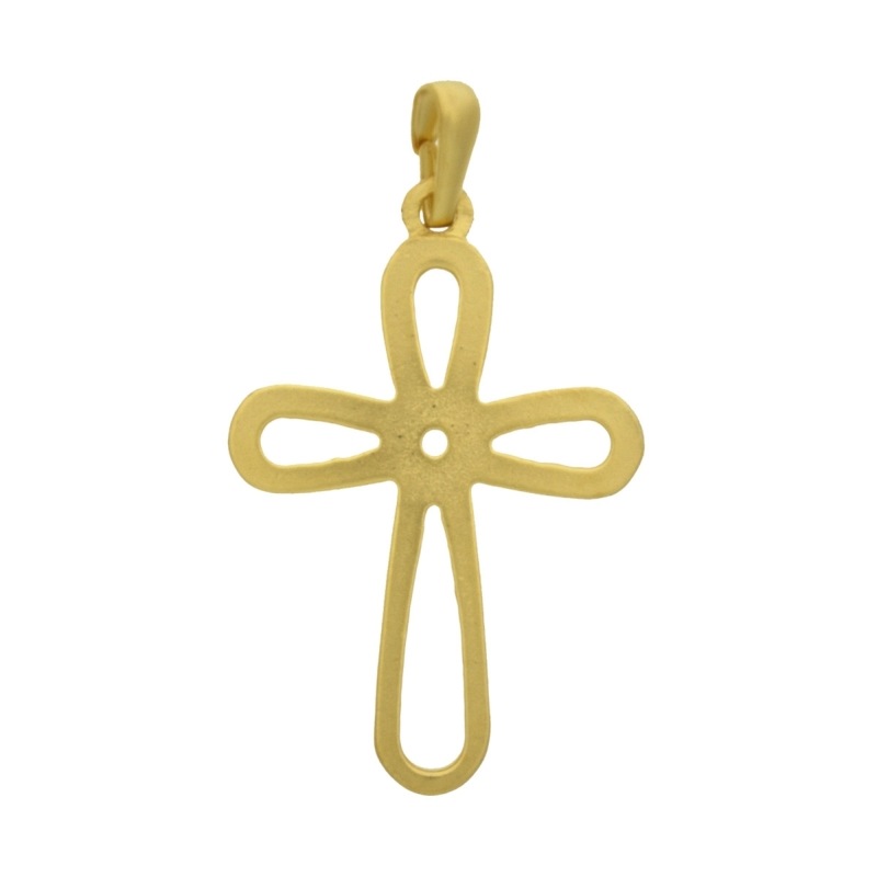 [129430000] Cross pendant 47x26mm with bail