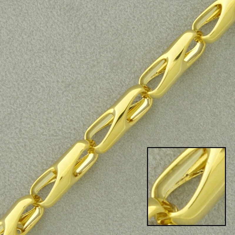 [523940000] Chaîne en laiton largeur 6mm.