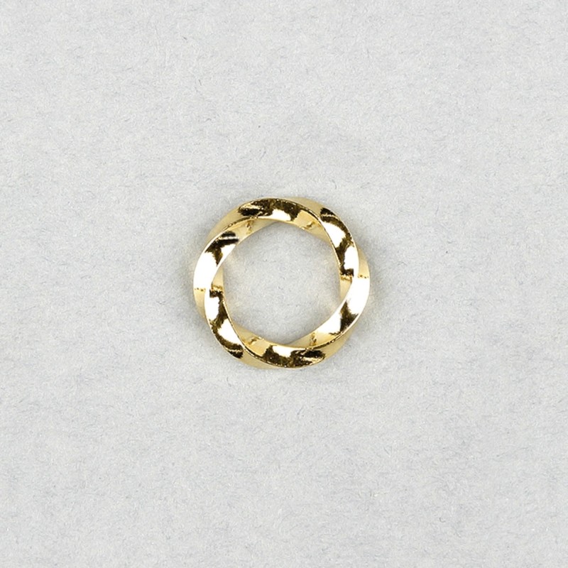 [320680000] Aro de zamak entorchado Ø 15x2,3mm cerrado