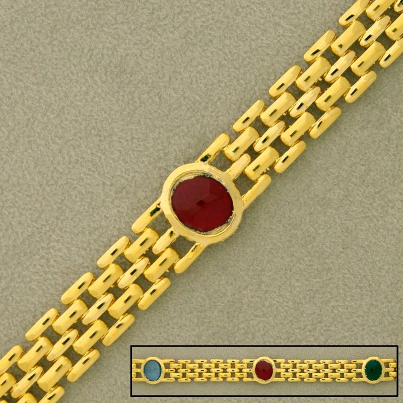[520800000] Chaîne en laiton cartier combiné largeur 9,5mm