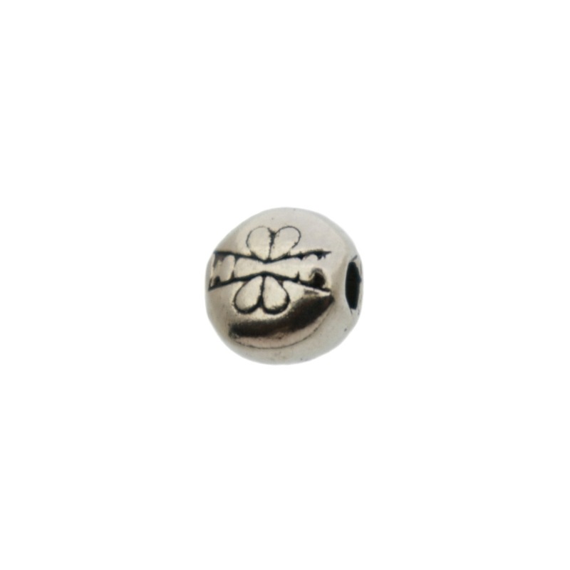 [110430000] Metal bead Ø 12mm. Hole Ø 3mm