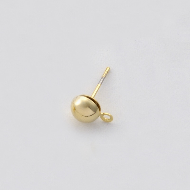 Cabezal media bola Ø 6mm con anilla