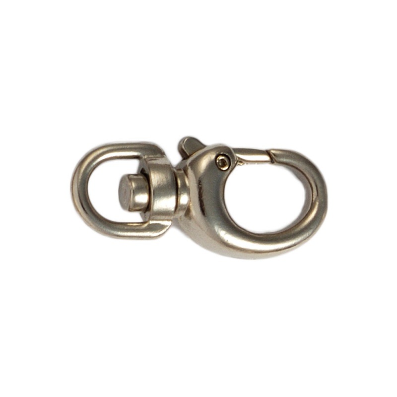 [640030400] Mosquetón de zamak niquelado 34mm