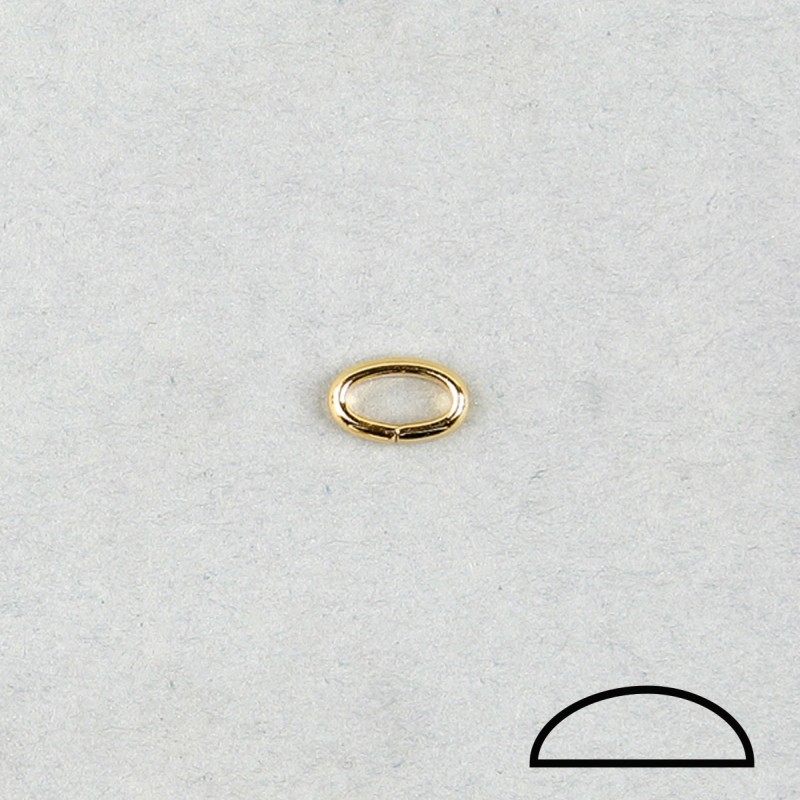[320790000] Jumpring oval open 7,8x4,8xØ 1,6mm