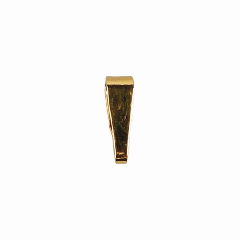 [114510000] Bélière 11,5x1,5mm. Passage pour chaîne ou cordon de Ø2,5mm.