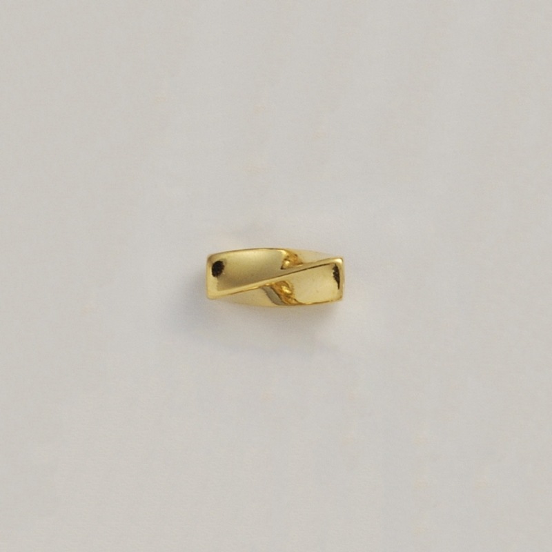 [111100000] Metal bead 3x9mm. Hole Ø 1,5mm