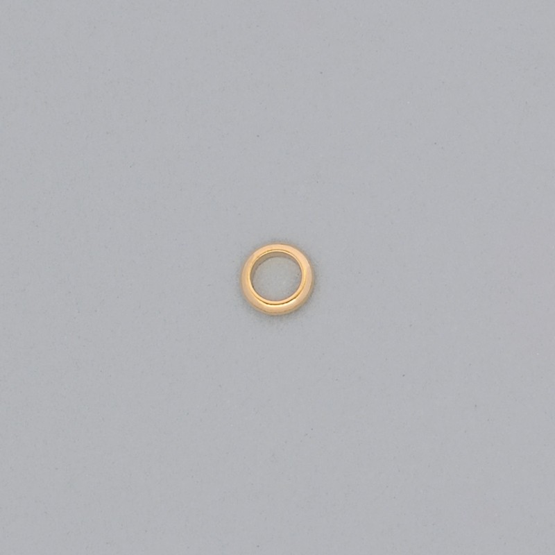 [323860000] Anneau de laiton Ø4,8x1,5mm forme demie ronde.