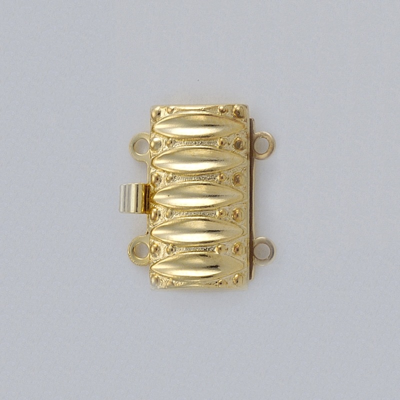 [230240200] Fermoir de collier 2 rangs 16x14mm