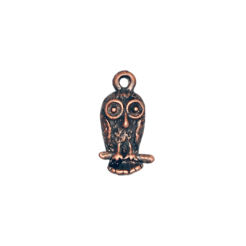 [113220000] Pendentif hibou 18,5x11mm
