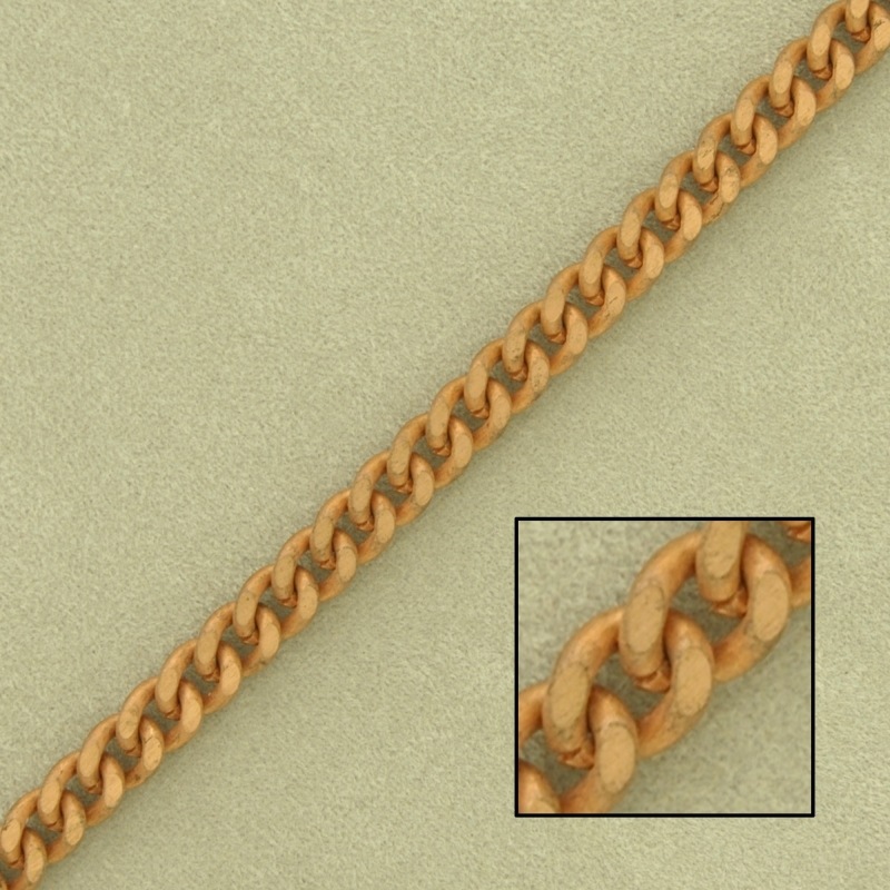 [512870000] Chaîne en fer gourmette largeur 4,4mm