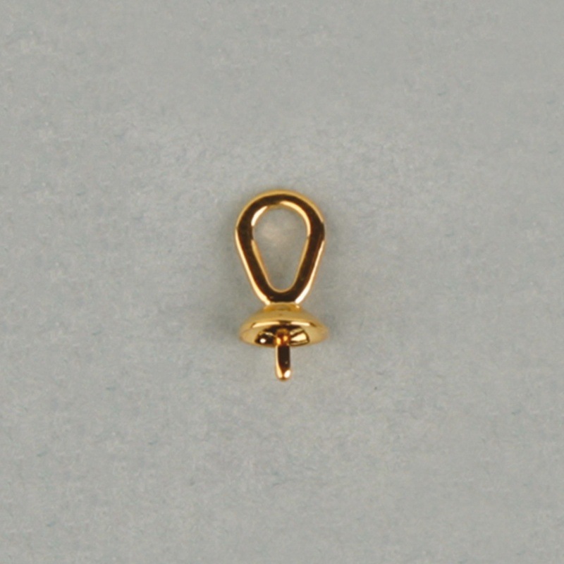 Coquille Ø5mm pour perle ronde de Ø7 et 8mm