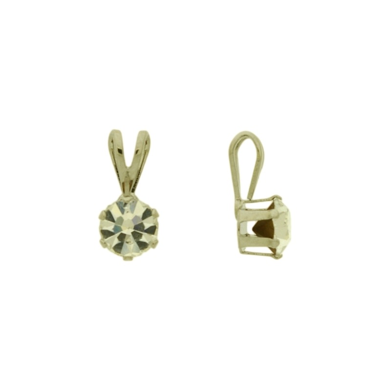 [114860000] Pendant 14x6mm to strass SS30