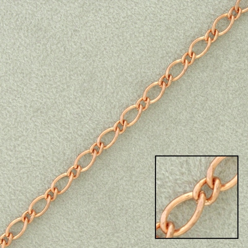 [510060000] Chaîne en fer figaro largeur 3,5mm