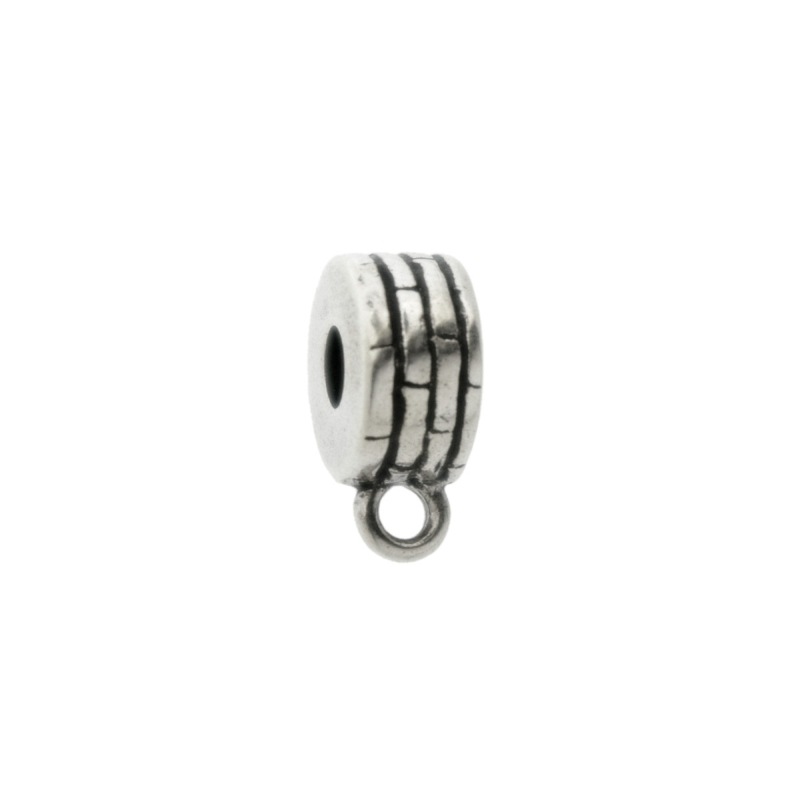[126820300] Entrepieza 11x6mm con asa. Agujero Ø 3mm