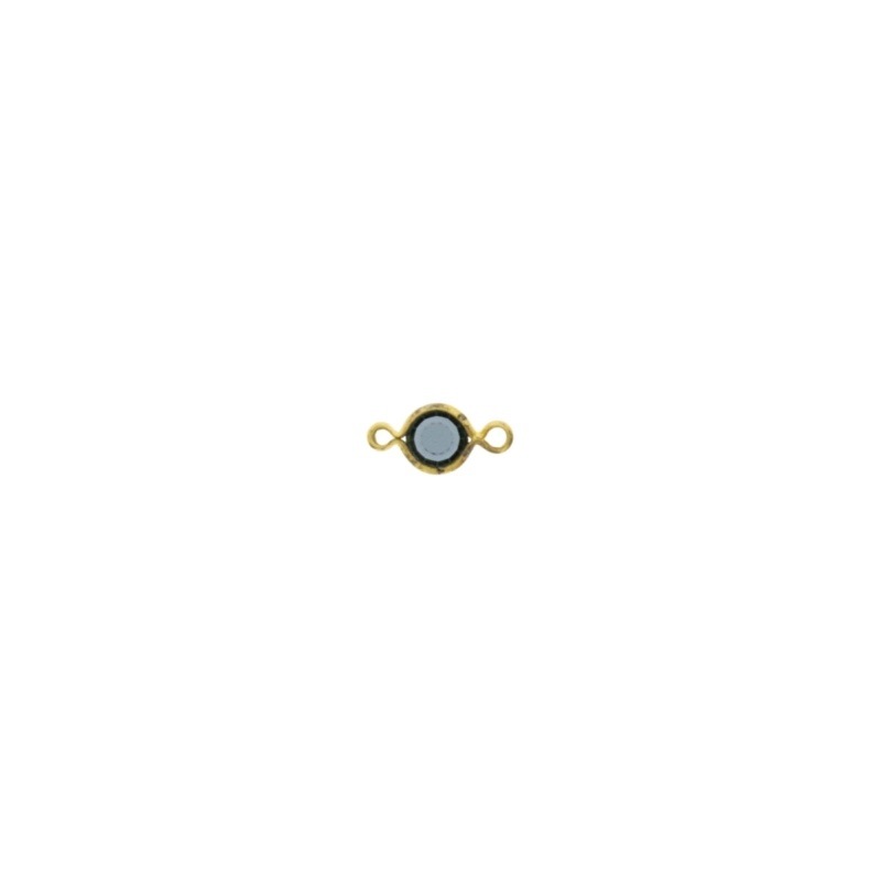 [123040800] Intercalaire strass Ø 4mm couleur montana