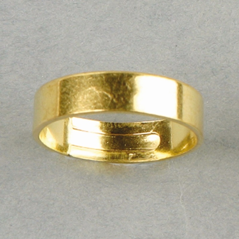 [117140000] Cuerpo de anillo regulable. Interior Ø 17,5 mm. Anchura 4,8mm