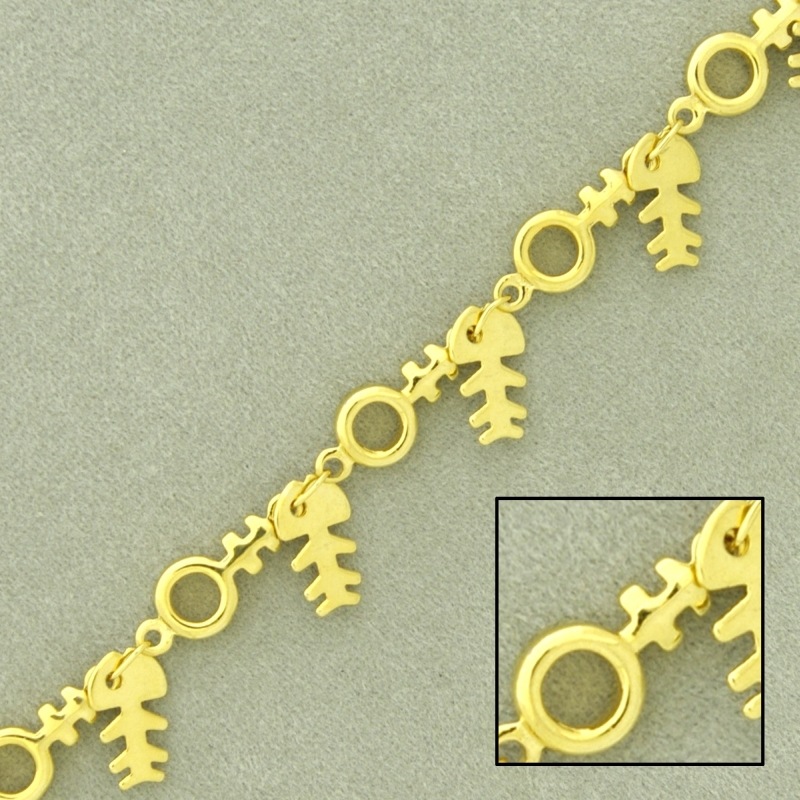[528800000] Chaîne en laiton largeur 5,2mm