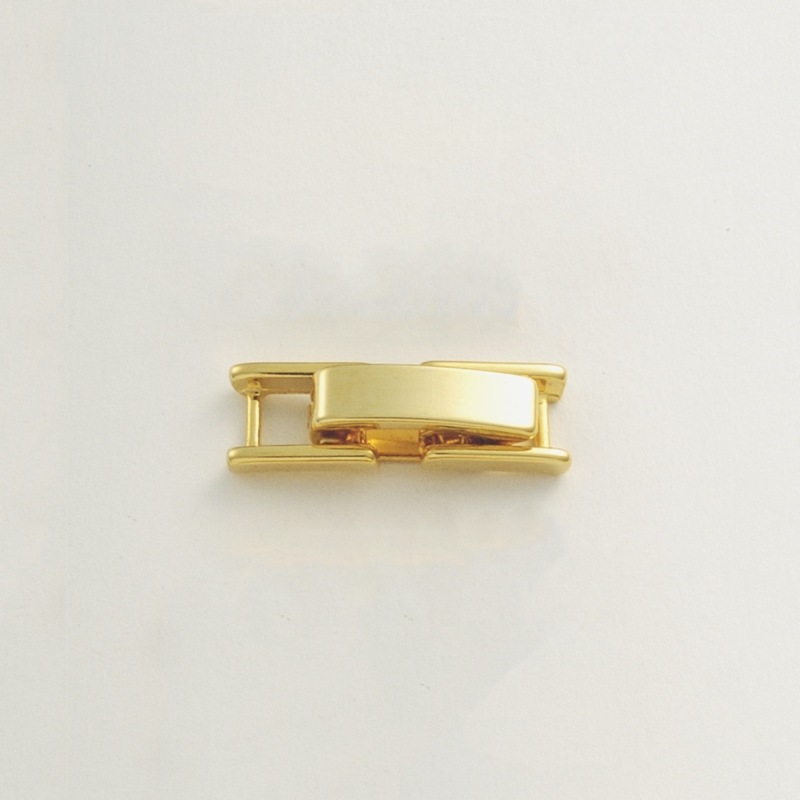 [218130500] Fermoir 4,6x16mm avec 2 embouts