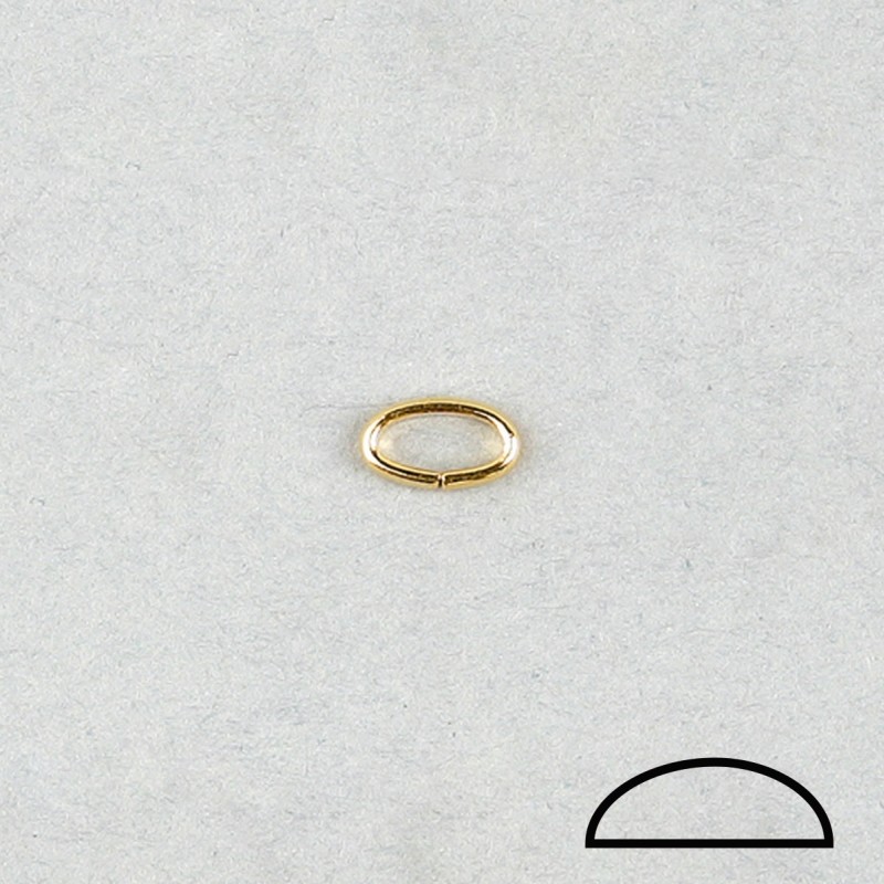 [320620000] Jumpring oval open 8x5xØ 2,3mm