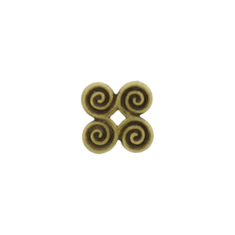 [123110000] Square metal component 11x11mm
