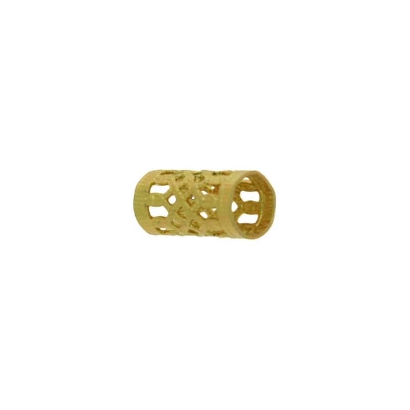 Filigree tube 5x12mm. Hole Ø 4mm