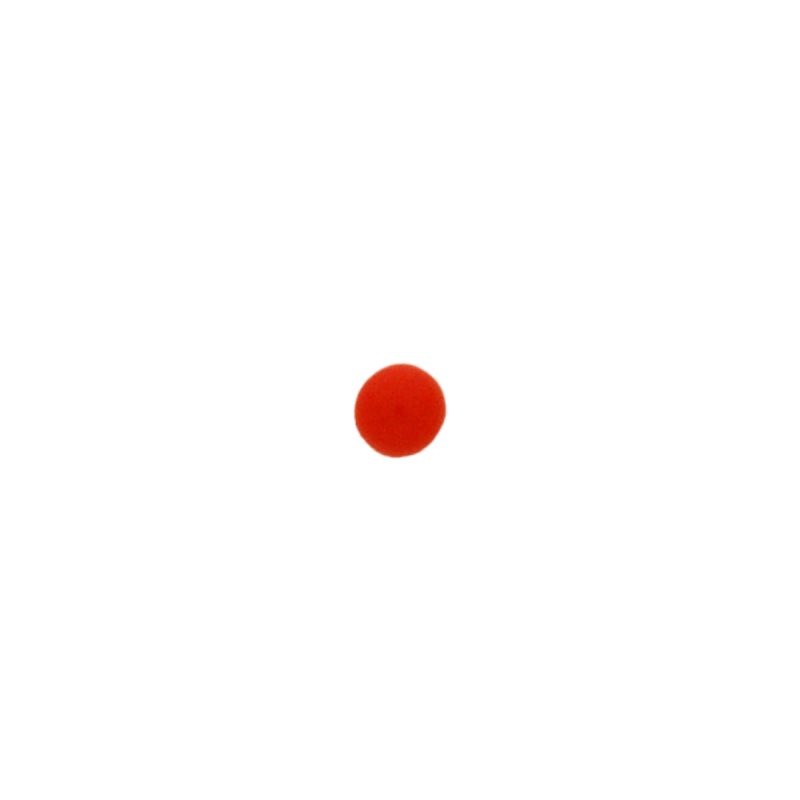 [750101900] Cabochon stone Ø3mm flat base coral colour