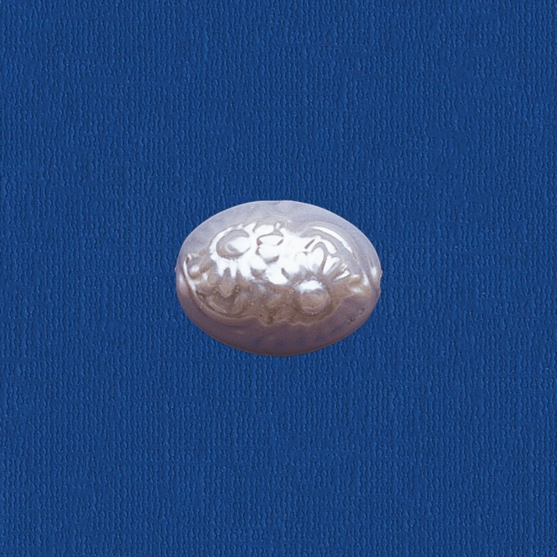 [435100000] Baroque oval pearl 2 holes 18x25mm