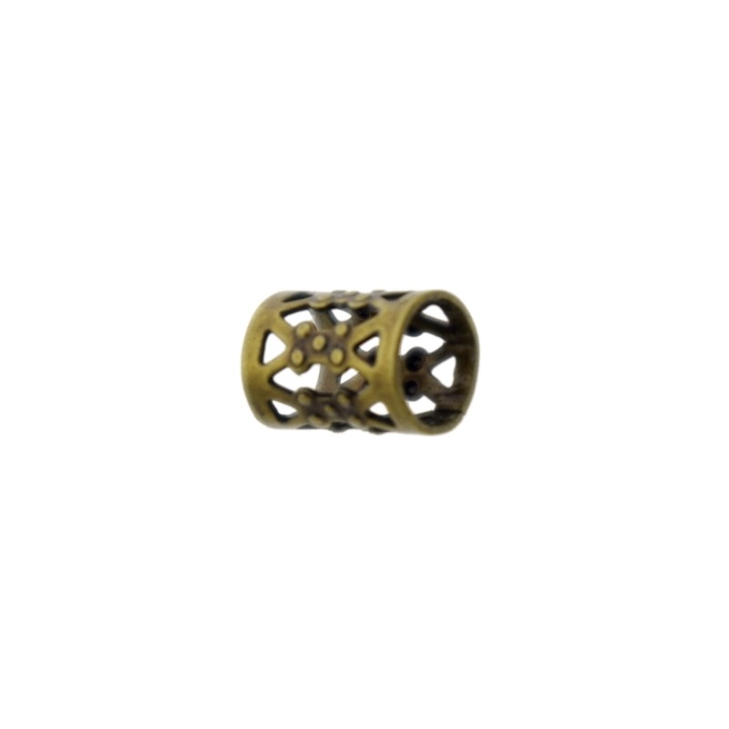 [110500500] Tubo filigrana 5x9mm. Agujero Ø 4mm